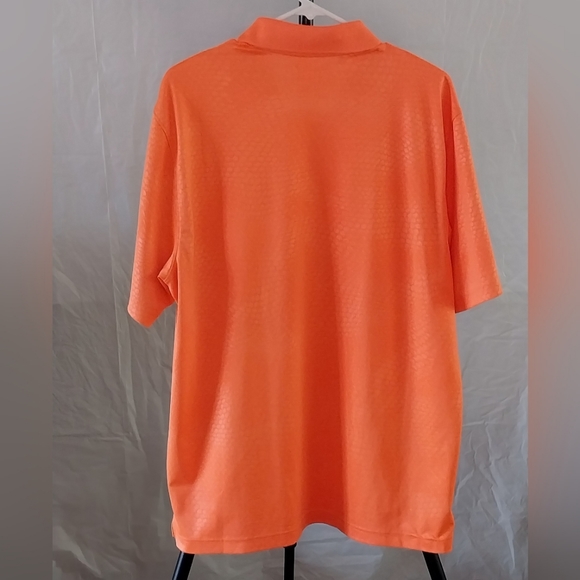 Under Armour HeatGear Loose Men's polo size large orange - Picture 2 of 3
